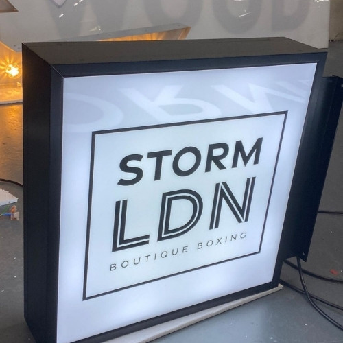 Personalized Acrylic Light Box in Dubai.
