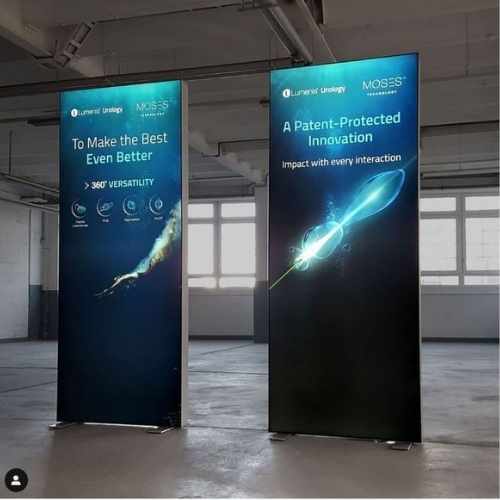 Custom Backlit Snapfold Standee for Events & Promotions - Image 3