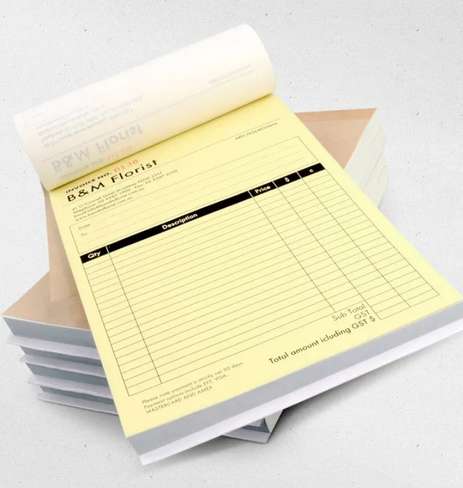 Custom Bill Books – Duplicate & Triplicate Carbonless Sets - Image 3