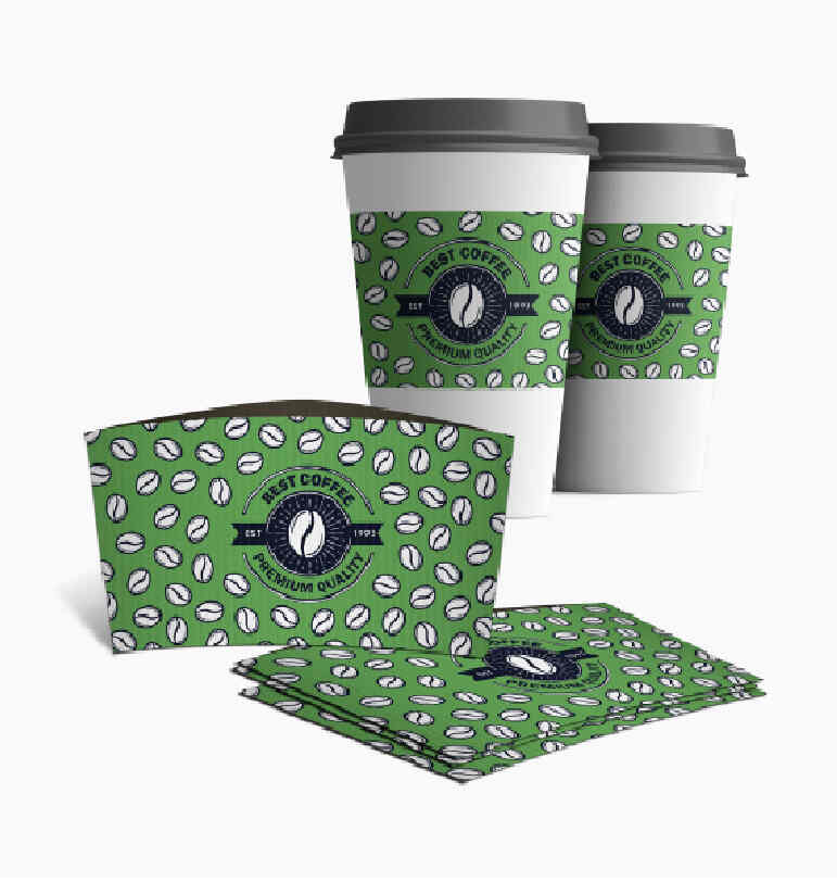 Custom Printed Cup Sleeves – Branding & Comfort for Beverages