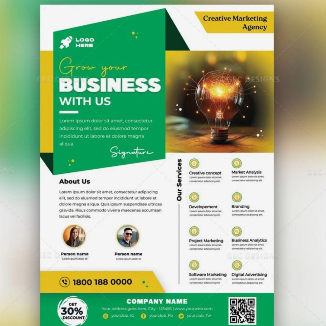 Custom Printed Flyers – Personalized Promotional Handouts - Image 3