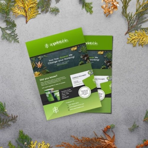 Custom Eco-Friendly Brochures – Recycled & Sustainable Printing