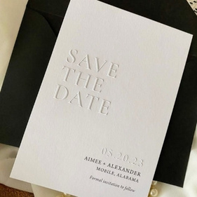 Embossed Business Cards - Custom Raised Design for Professionals