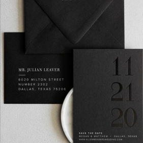 Embossed Business Cards - Custom Raised Design for Professionals - Image 3