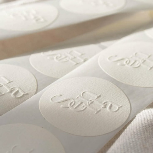 Custom Embossed Stickers - Premium Textured Finish - Image 4