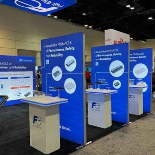 Custom Exhibition Counters – Portable, Custom Branded Display Stands - Image 4
