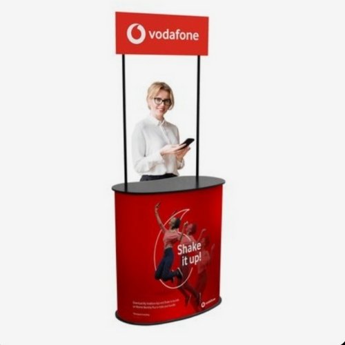 Custom Exhibition Counters – Portable, Custom Branded Display Stands