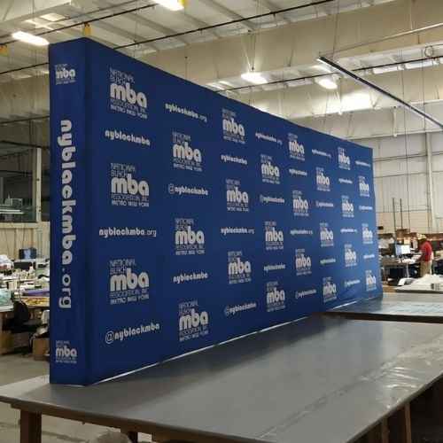 Indoor Fabric Backdrop | Portable Popup Display Stand. - Image 2