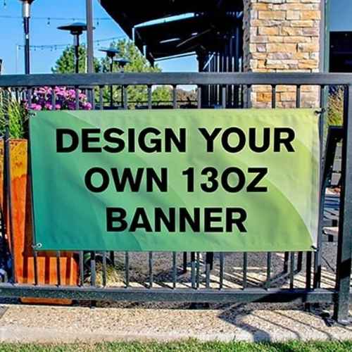 Custom Fence Banner Stand | Creative Printing Dubai - Image 2