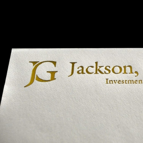 Luxury Foil Stamped Letterheads – Custom Printed with Metallic Accents