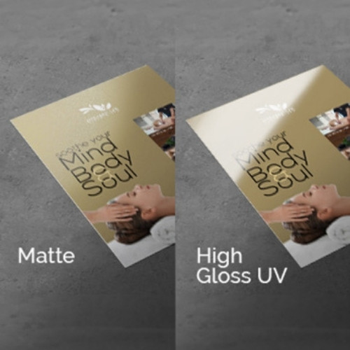 Custom Glossy Flyers - Professional Full-Color Printing