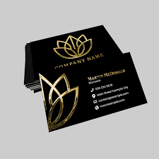 Luxury Gold Foil Business Cards | Custom Printed - Image 3