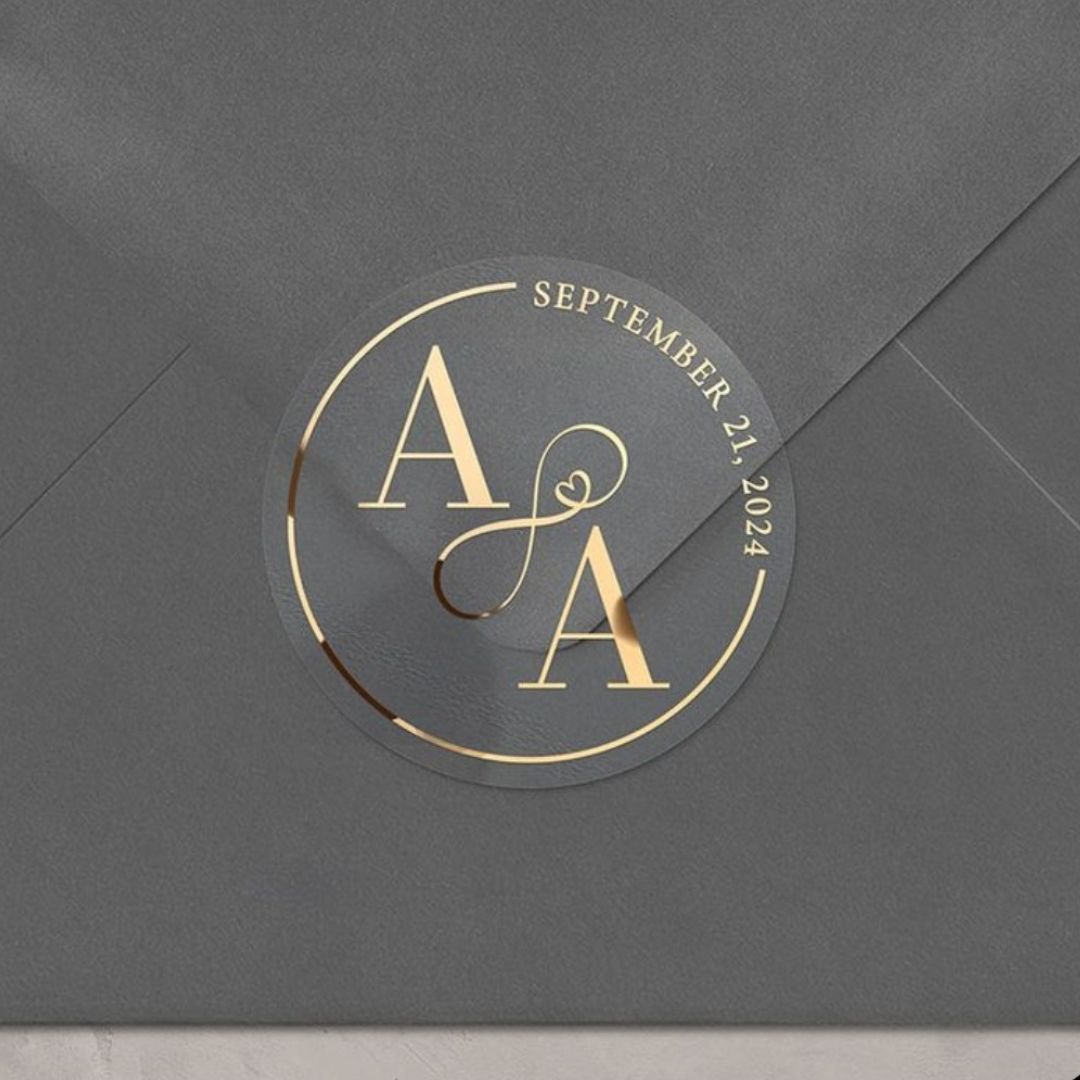 Gold Foil Stickers - Premium Custom Metallic Label Printing