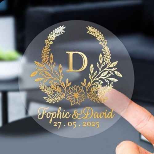 Gold Foil Stickers - Premium Custom Metallic Label Printing - Image 5