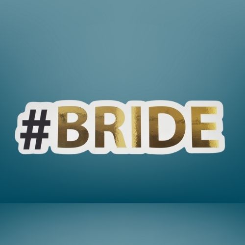 Custom 3D Hashtag Event Prop