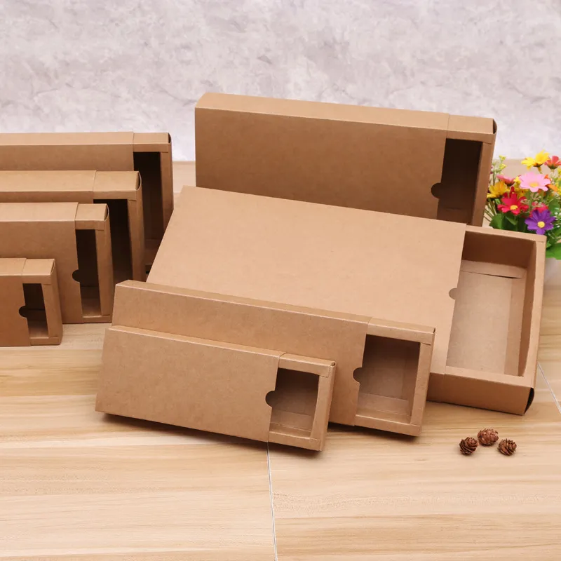 Custom Kraft Drawer Boxes – Sustainable & Elegant Packaging - Image 3