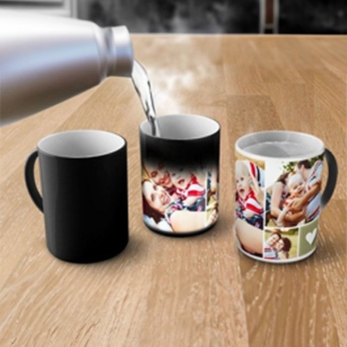 Custom Magic Mugs – Heat-Sensitive Color Changing Mugs