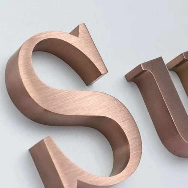 Personalized 3D Metal Letter Signs in Dubai. - Image 2