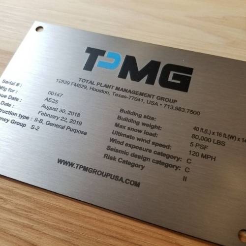 Custom metal nameplates are obtainable in Dubai. - Image 2