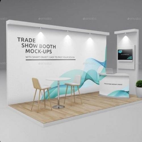 Modular Backlit Exhibition Display Stand - Image 3