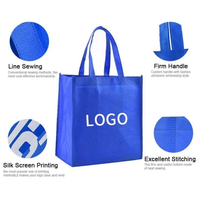 Custom Non-Woven Bags with Handles – Reusable & Brandable - Image 4