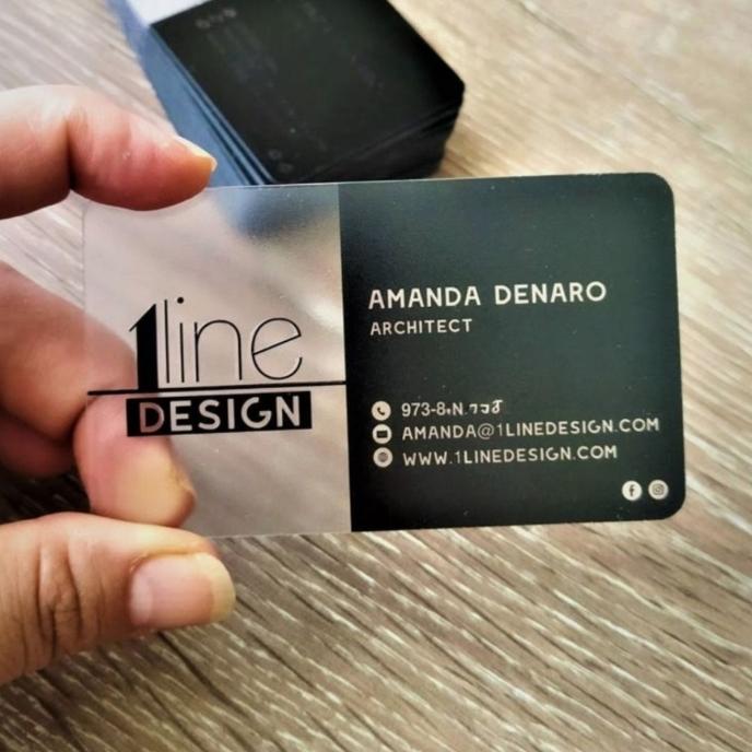 Premium Plastic Business Cards - Custom & Waterproof