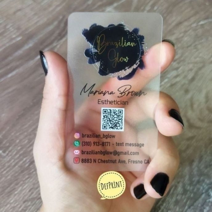 Premium Plastic Business Cards - Custom & Waterproof - Image 2