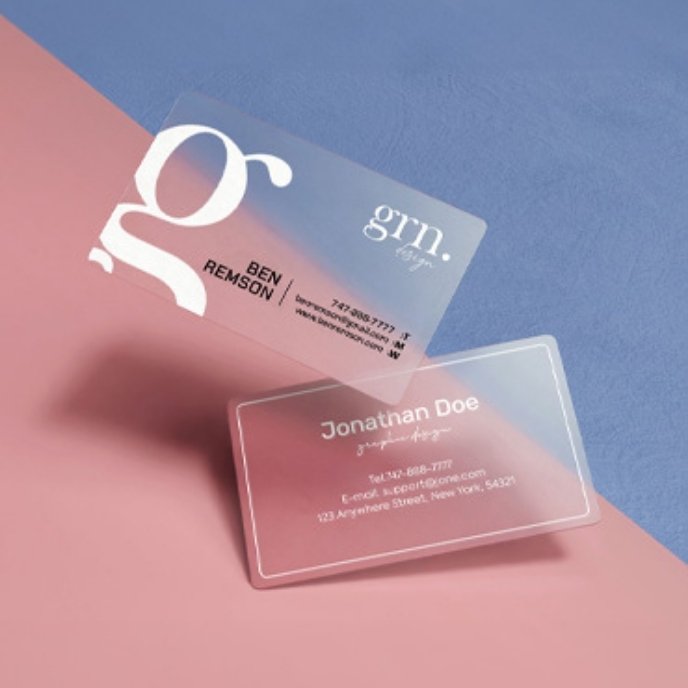 Premium Plastic Business Cards - Custom & Waterproof - Image 3