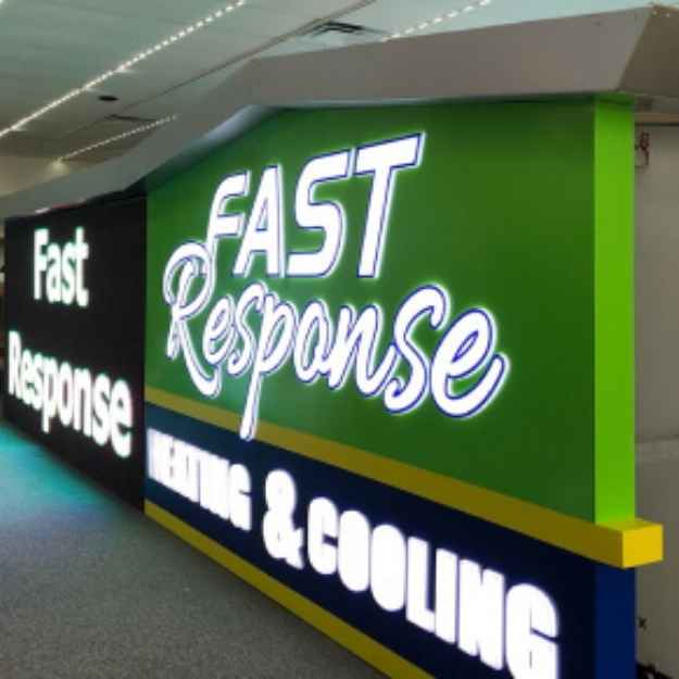 Push Through Signage in Dubai