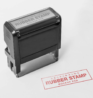 Custom Rectangular Stamps – Clear & Professional