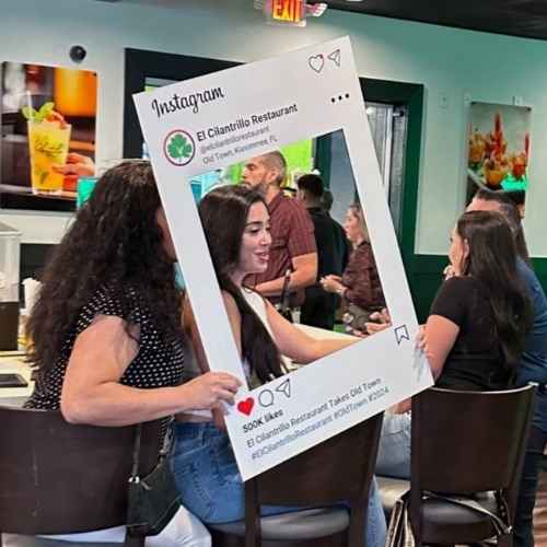 Custom Social Media Photo Frame Prop - Image 4