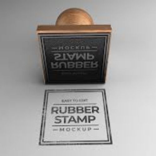 Custom Square Stamps – Professional & Durable - Image 2