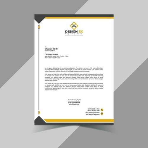 Standard Letterhead – Professional Custom Branded Stationery - Image 3