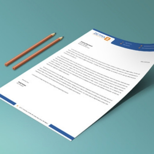 Standard Letterhead – Professional Custom Branded Stationery - Image 2