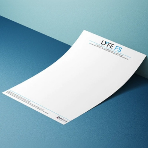 Premium Texture Paper Letterheads – Custom Printed Stationery - Image 5