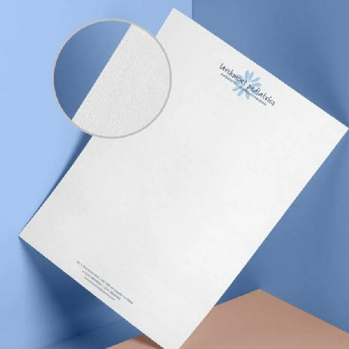 Premium Texture Paper Letterheads – Custom Printed Stationery