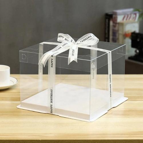 Custom Transparent Cake Boxes – Stylish Dessert Packaging - Image 3