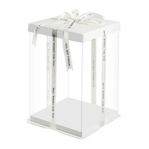 Custom Transparent Cake Boxes – Stylish Dessert Packaging - Image 4