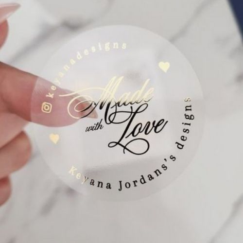 Custom Transparent Stickers - Clear Vinyl Labels & Decals - Image 2