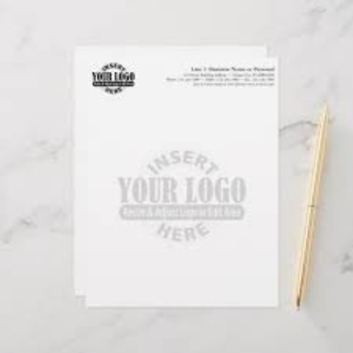 Custom Watermark Letterheads – Elegant & Secure Business Stationery - Image 2