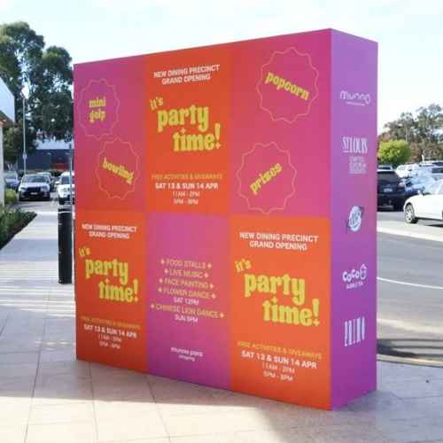 Wooden Display Backdrop | Vibrant colors printing - Image 3