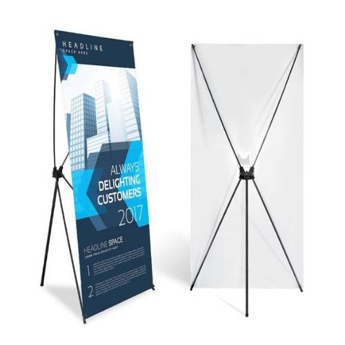 Custom X Banner Stand for Events & Promotions